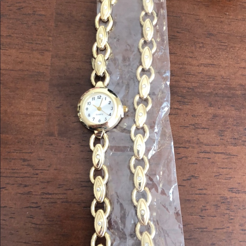 Matching watch and bracelet set